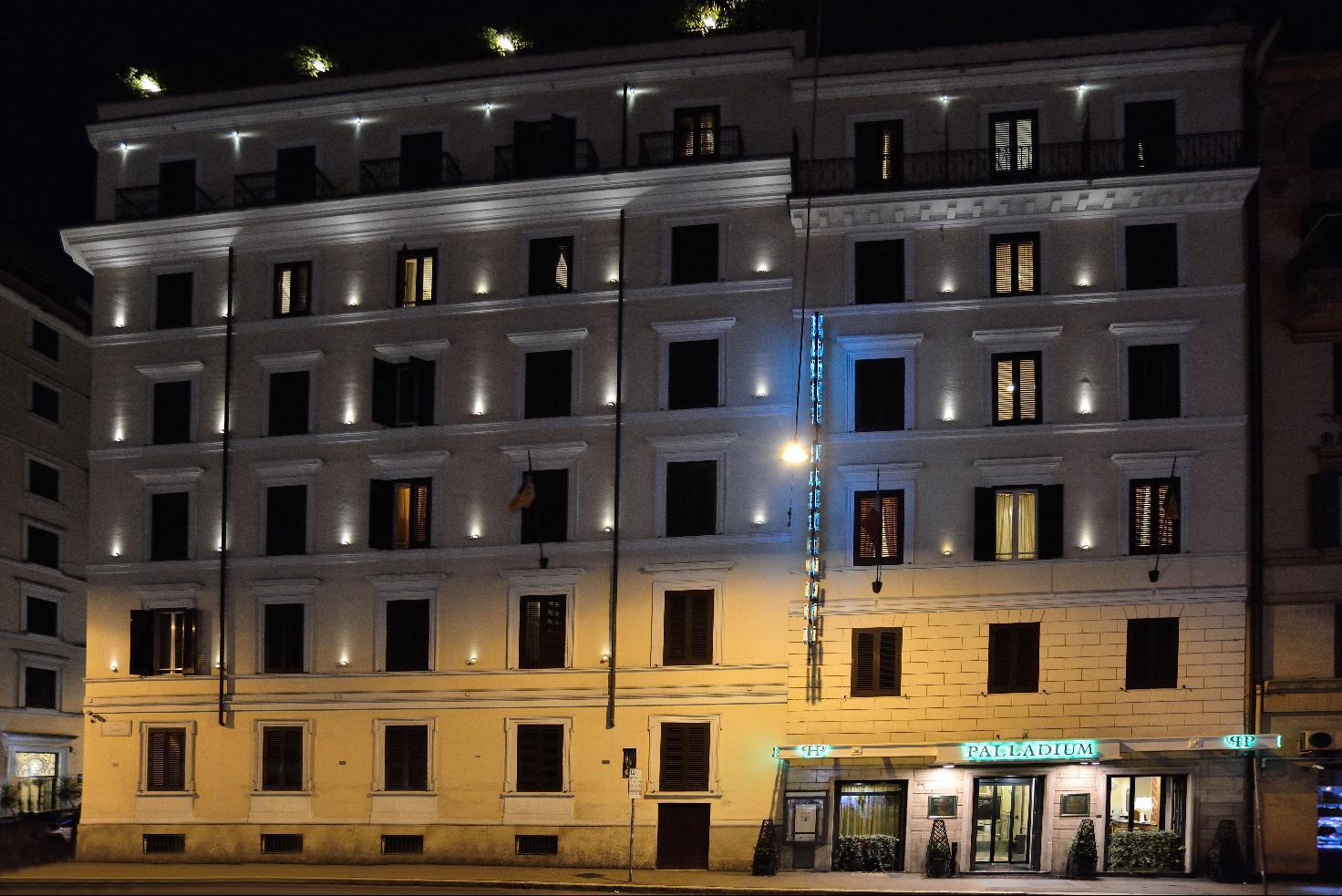 רומא Hotel Palladium Palace מראה חיצוני תמונה